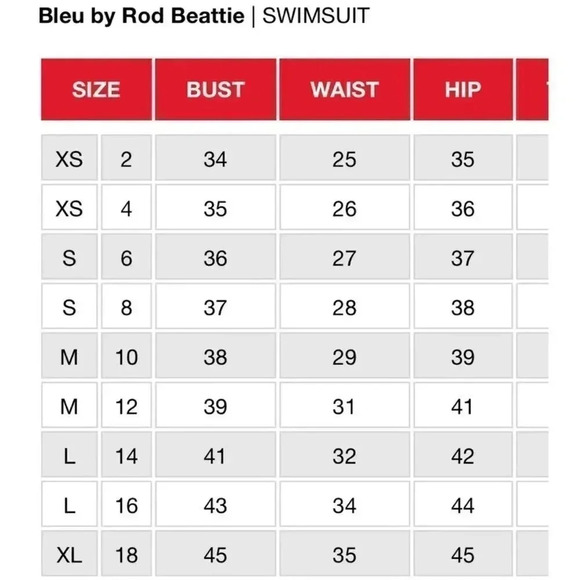 Bleu Rod Beattie Orange Off The Shoulder Swim Suit - Picture 5 of 5